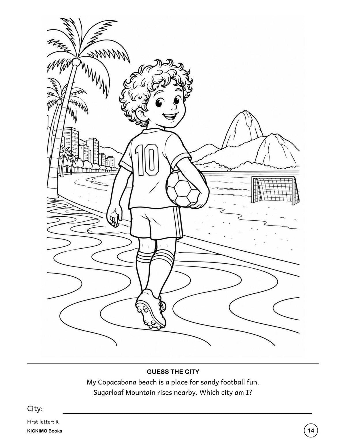 Milo's World Football Adventure — Coloring & Riddle Book (English PDF)